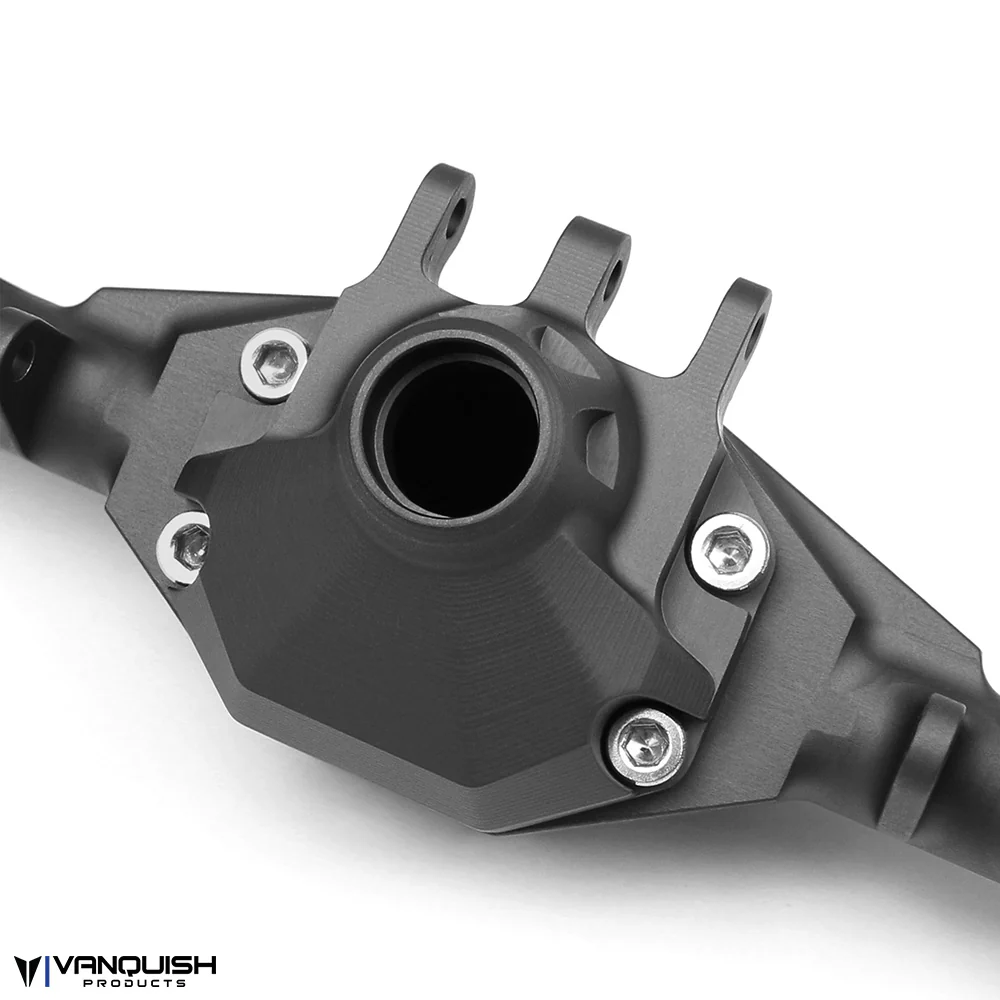 Currie F9 SCX10-II Rear Axle Black Anodized - Image 3
