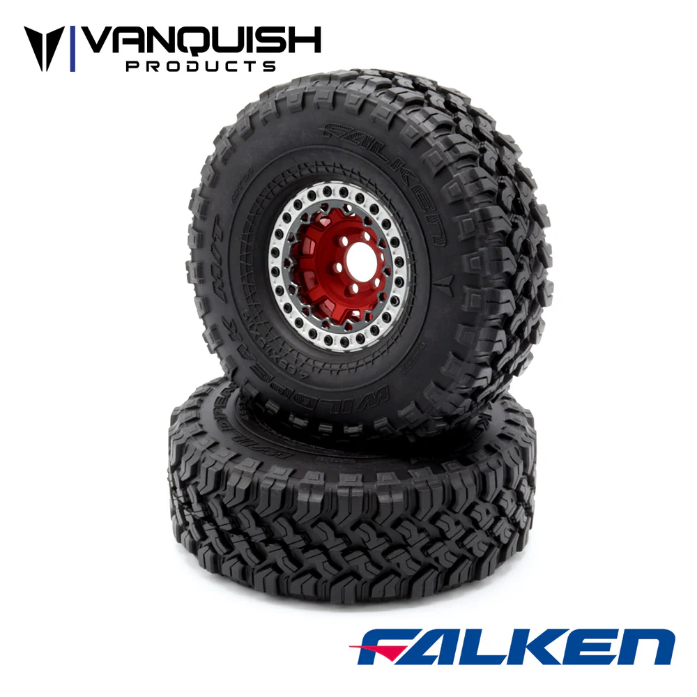 Falken Wildpeak M/T 4.65" 1.9 Tires (2) Red Compound - Image 3