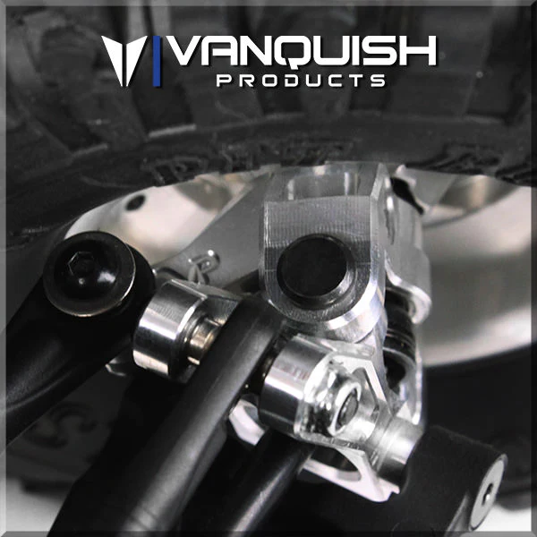 Vaterra Twin Hammers Front 15 Degree Caster Block Set Black Anodized - Image 4